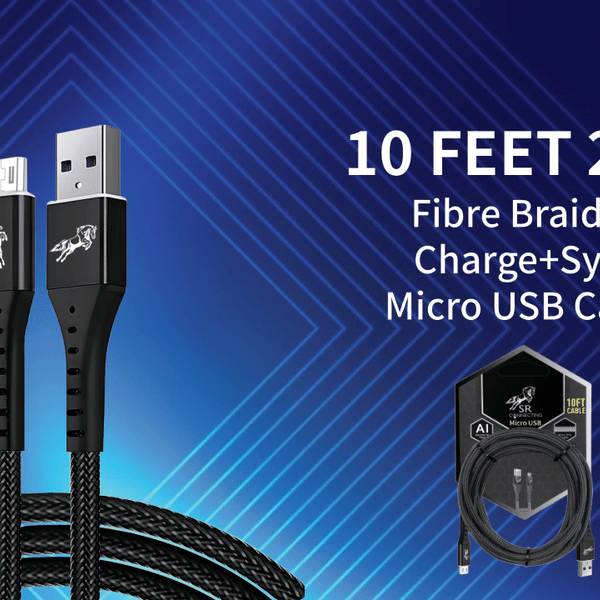 10 FT Cable Micro USB