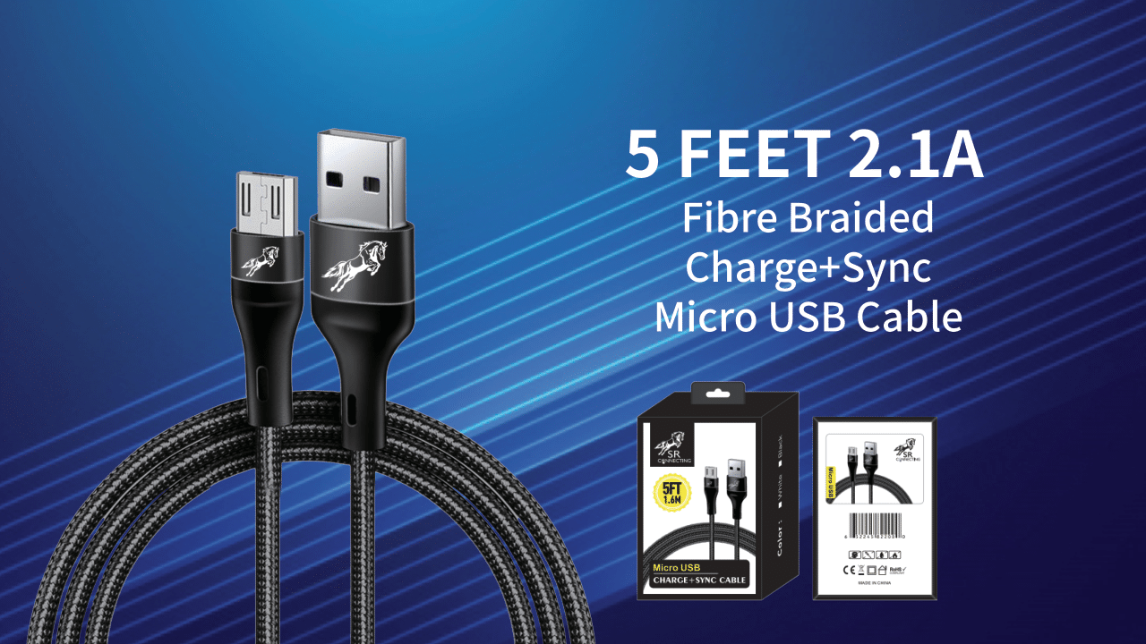 5 FT CABLE MICRO USB