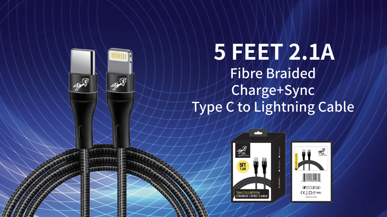 5 FT CABLE TYPE-C TO LIGHTNING