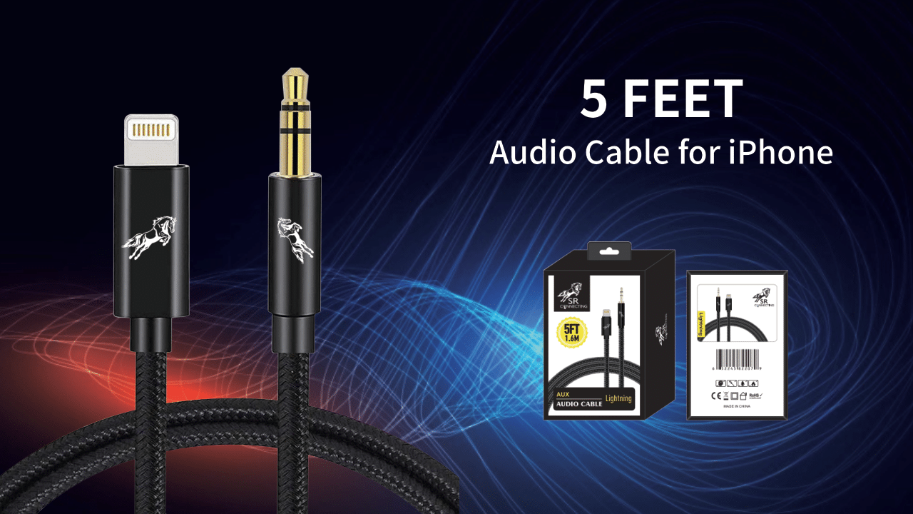 5 FT CABLE 3.5 FOR IPHONE