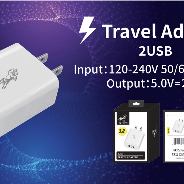 WALL ADAPTER 2 USB
