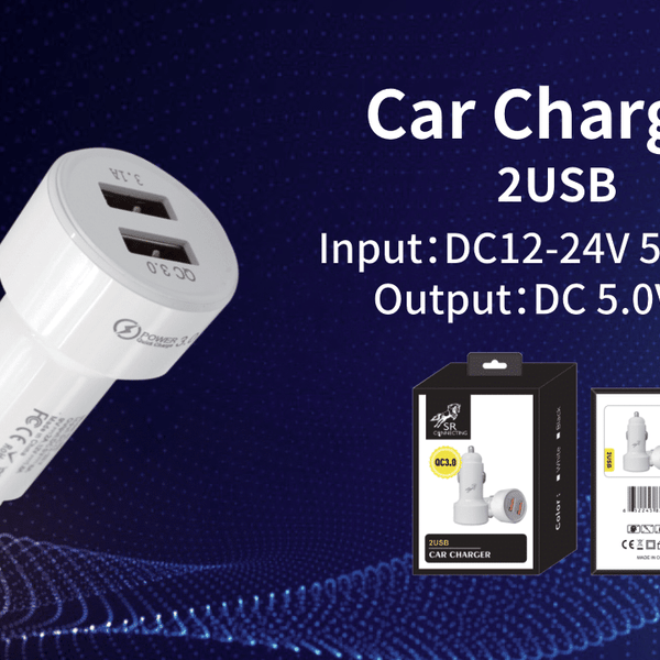 CAR CHARGER 2 USB