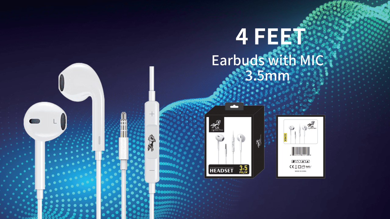 4 FT EARPHONE 3.5MM