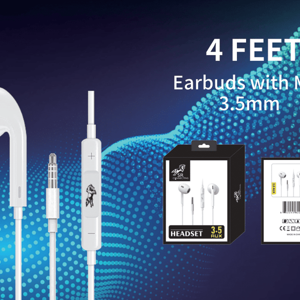 4 FT EARPHONE 3.5MM