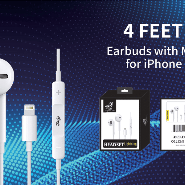 4 FT EARPHONE FOR IPHONE