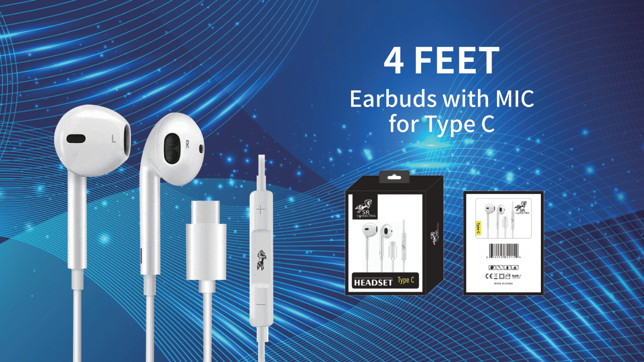 4 FT EARPHONE TYPE-C