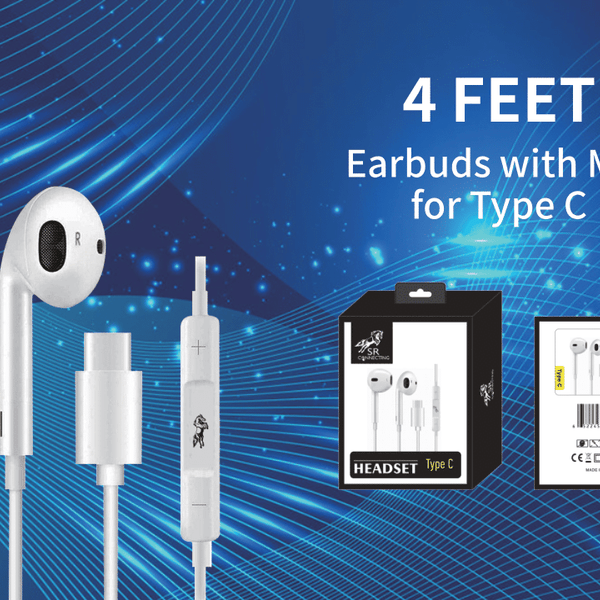4 FT EARPHONE TYPE-C